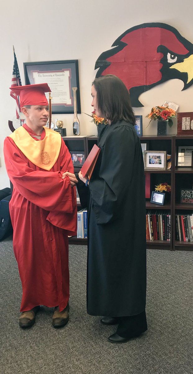 Seneca_High's tweet image. Thank goodness for school today so that this scholar could graduate! #mission #NeverGiveUp #systemofsupport @RedHawkWay @region6jcps @kids_inspire