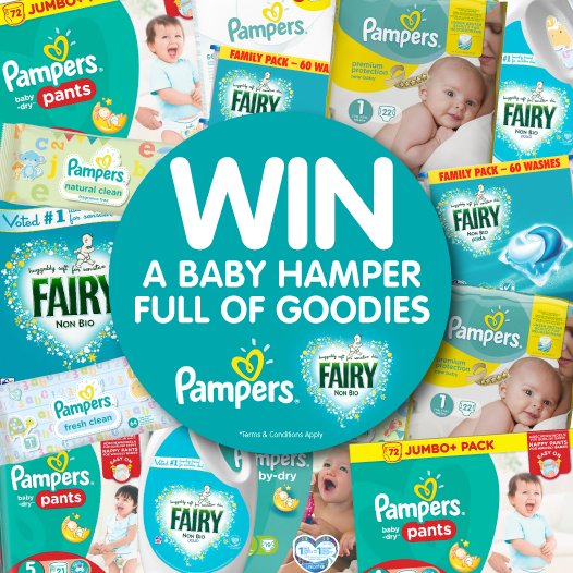 bmstores's tweet photo. 👶 #COMPETITION TIME 👶

FLW/RT this post for a chance to #WIN a BUMPER Baby Hamper full of @Pampers_UK &amp; Fairy goodies! 

Competition ends 8am 25/1/18 https://t.co/UTtkVhjgCr