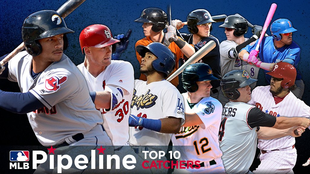 Backstop bonanza! Here's our list of <a href="/MLB/">MLB</a>'s Top 10 catching prospects, featuring five players who have already reached the bigs: atmlb.com/2DLFVab