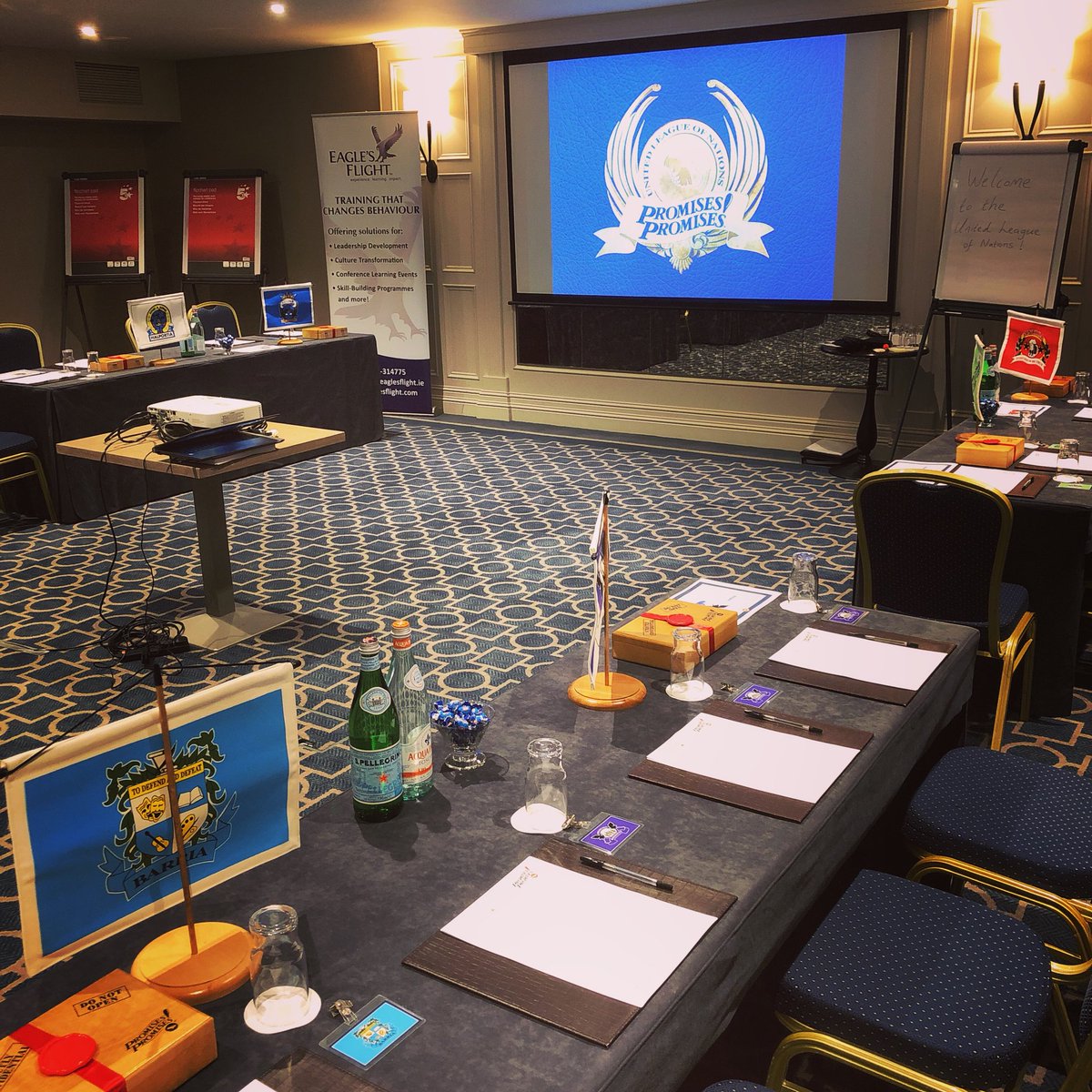 We ran a thoroughly enjoyable ‘Promises Promises’ session in @PortmarnockLink today! Many thanks to the great staff there for all of their help! #collaboration #ExperientialLearning #teamwork #teamofteams