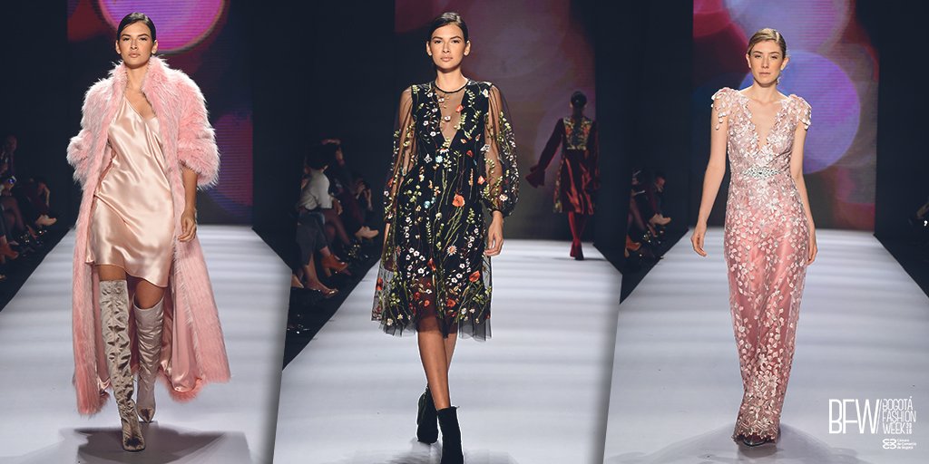 BogotaFW's tweet photo. ¿Se puede ser romántica y empoderada a la vez? Revive la pasarela de #MabelPalacio en el #BogFW2017 para comprobarlo. 👗👡 Mira el álbum #DeModaBog en https://t.co/1G7iNgkrWJ https://t.co/V5EZPaynFF