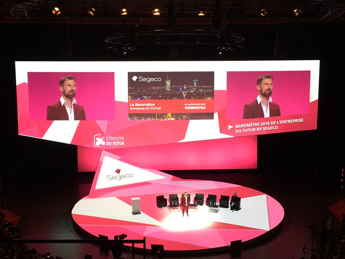 Découvrons le Baromètre 2018 de l'entreprise du futur by @segeco au Congrès #EDFutur