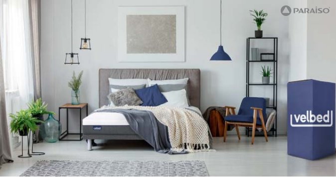 ParaisoPeru's tweet photo. #Velbed, tecnología que simplifica tu vida. Un colchón pensado en aquellas personas que buscan practicidad y a la vez modernidad. Único con tela Coolmax, usada mayormente por los deportistas, y con la garantía y calidad que siempre te brinda #ParaisoPeru https://t.co/7tHPYvhvEO