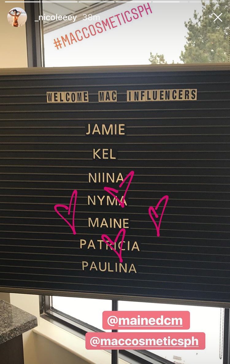 WE ARE SO PROUD OF YOU!!!Congrats <a href="/mainedcm/">Maine Mendoza</a> !!🎉

#MAINEforMAC 💋
#MaineforMacCosmeticsPh
#ALDUBWhereverYouGo