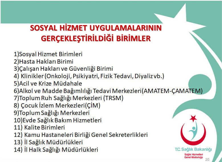 Bu kadar çalışılacak birim ve kurum varken son atamada 0 kadro verilmesi mantıklı mıdır?
<a href="/Dr_Demircan/">Dr Ahmet Demircan</a> <a href="/necdetunuvar/">Necdet Ünüvar</a> <a href="/AvsarAslan/">AVŞAR CAN ASLAN</a> @arzuerdemDB <a href="/ahmet__yurdakul/">Ahmet Selim Yurdakul</a> 

#SağlıktaİhtiyaçSosyalHizmet