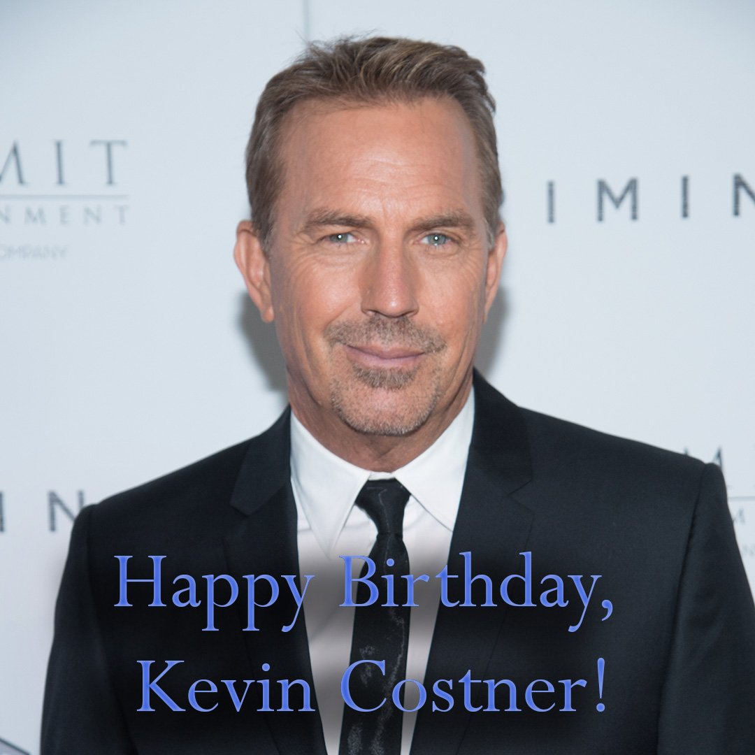 Happy Birthday, Kevin Costner! The star is 63 years old today. 