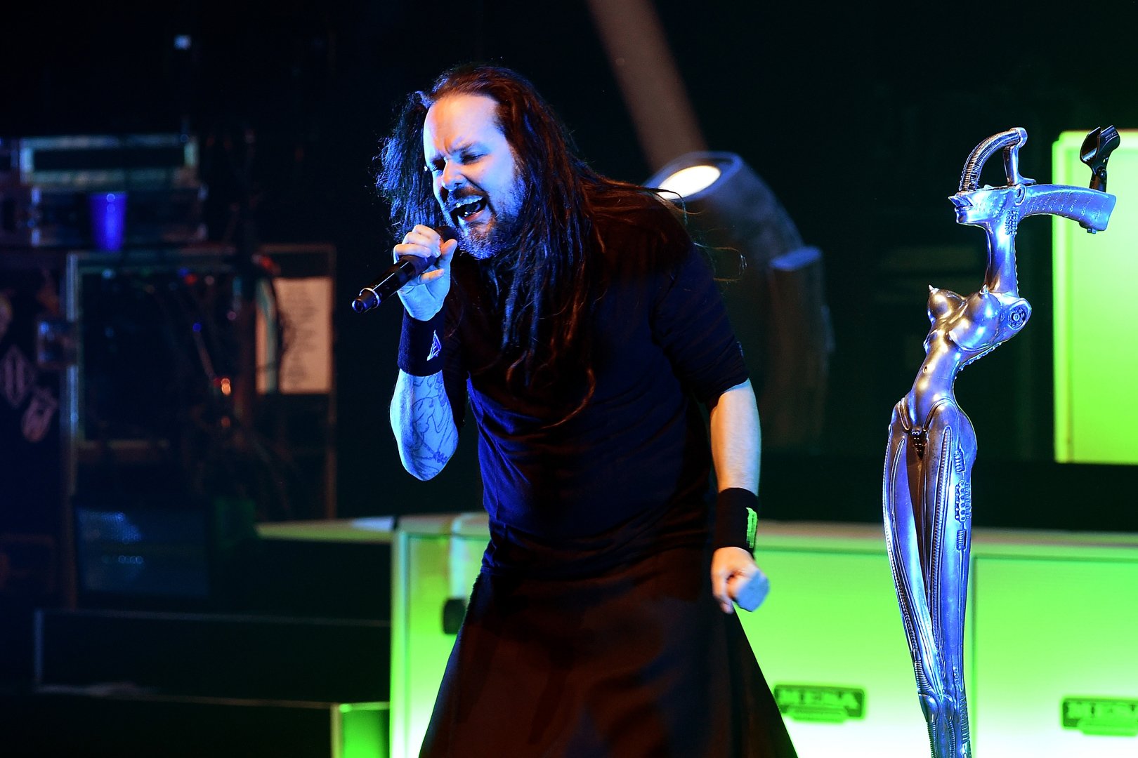 Happy birthday to Korns singer, Jonathan Davis (solo album out this year) 