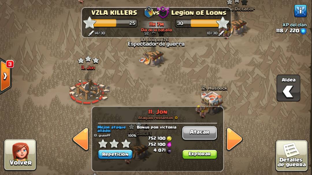 Pleno de Giuseff un maestro atacando