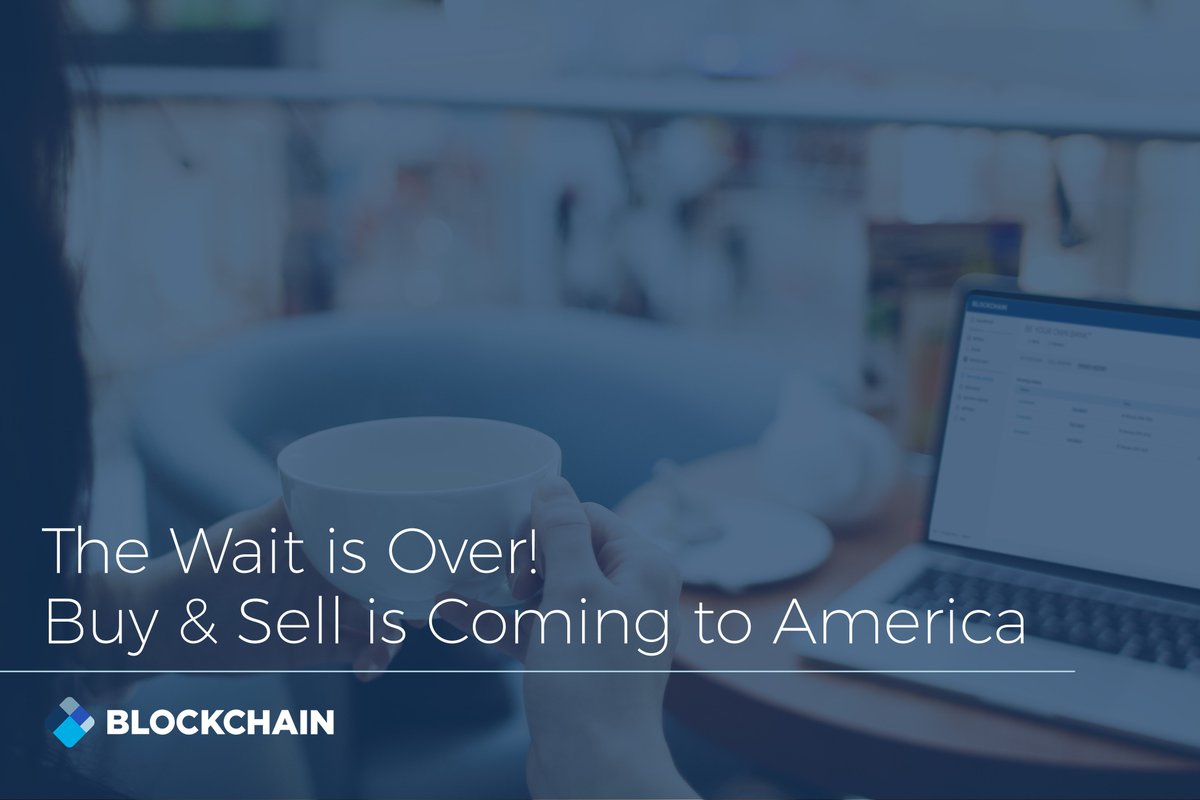 blockchain's tweet image. “HODLing” on for dear life, America? Now you can let go with Sell! blog.blockchain.com/2018/01/18/buy…
