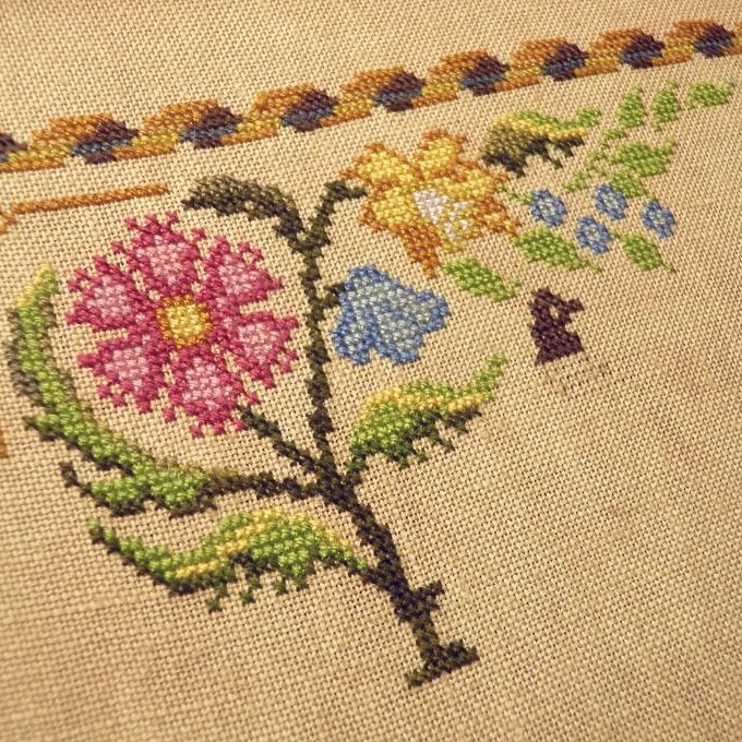 stitchergal's tweet image. Work in progress on Let Freedom Ring.