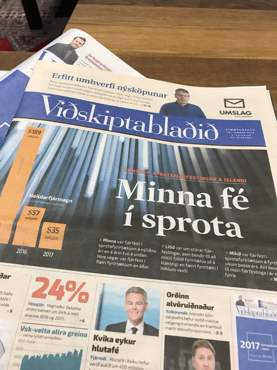 Kiddi On Twitter The Icelandic Business Magazine
