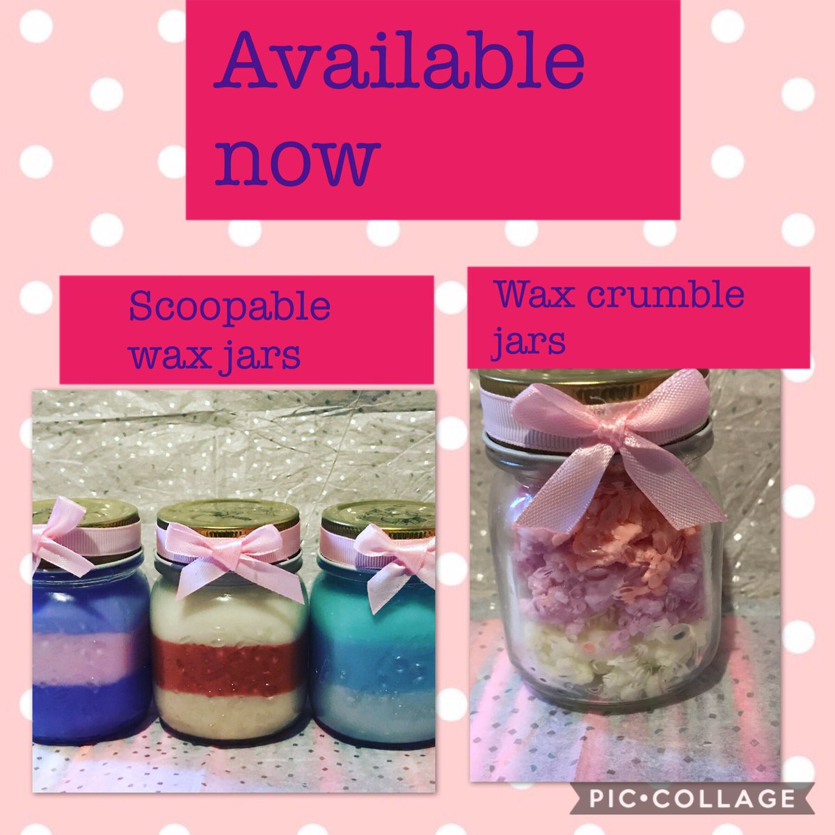 simoneauty1's tweet photo. #waxmeltsuk #waxmelts #babyshower #giftsforher #giftideas                            https://t.co/sQPmv8Kdaj https://t.co/kp7y90nh7H