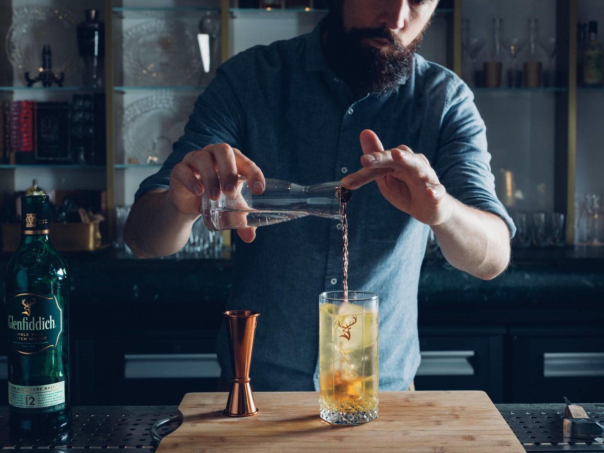 The Glenfiddich Highball, the most refreshing way to enjoy a single malt. #UnlearnWhisky