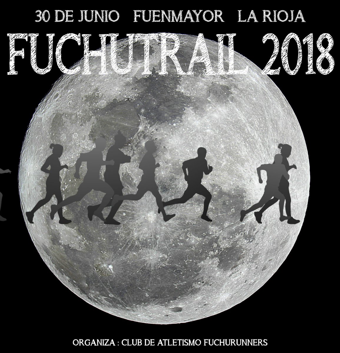 Confirmamos la fecha para la V Edición de la FuchuTrail. Será el próximo 30 de junio, cuando disfrutaremos de una recién estrenada luna llena. Empezamos!! #fuchutrail <a href="/FuchuRunners/">FuchuRunners</a> <a href="/AytoFuenmayor/">Ayto de Fuenmayor</a>