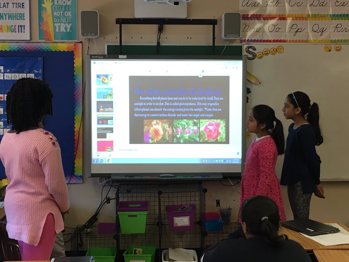 We created Google Slide presentations to teach each other about the different kingdoms. #happeningathowell