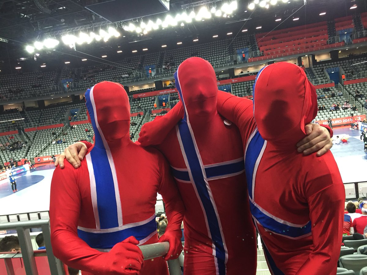 ehfel_official's tweet image. Could you be wearing more flag? These guys knows what’s up, enjoying @NORhandball lead mid-way through the first half here in Zagreb! #ehfeuro2018 #SRBNOR