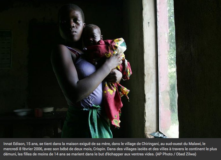 Le dévelopement et le climat ont partie liée: le réchauffement favorise les mariages forcés. Vous en doutez? Lisez ça: information.tv5monde.com/terriennes/afr…