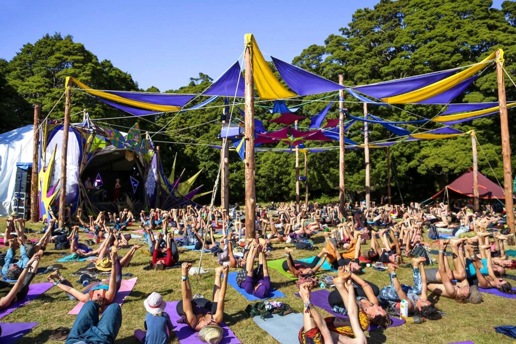 YogaofBass's tweet photo. #throwbackthursday to an amazing Yoga of Bass with the @desertdwellers and @claire_thompson_yoga at @luminatefestival New Zealand 2017! We wish we were still there! https://t.co/uSJWpGfkBd