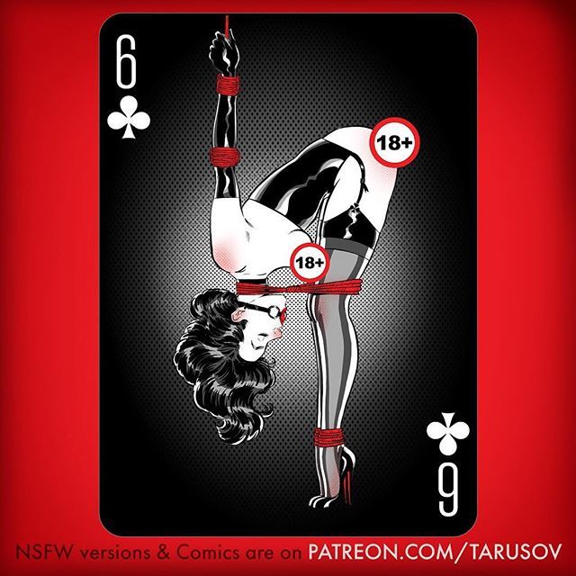 tarrusov's tweet photo. 6 of ♣️#kinkycards #kinky #sexywoman #sexyart #nsfw #kinkyshit #kinkychicks #bdsm #digital #procreate #procreateapp #patreon #nsfwart #nsfwcontent #eroticart #drawing #art #cards #playingcards #2clubs #clubs #fetish #sibari #shibari #bondage #bondage… https://t.co/ljlO1sXzth https://t.co/wO4MvpgSjM