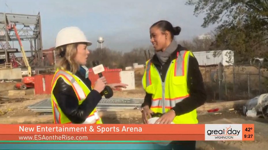 TSInternet's tweet photo. The @WNBA’s @WashMystics' new Entertainment &amp; Sports Arena opens this year, &amp; we supported their “topping out” ceremony by providing WiFi &amp; network engineering services.  https://t.co/lExfDSGMCW  @TheEventsDC #EyesUpDC #EventDesign #eventprofs #EventProfs #EventWiFi https://t.co/1oPvHdecxX