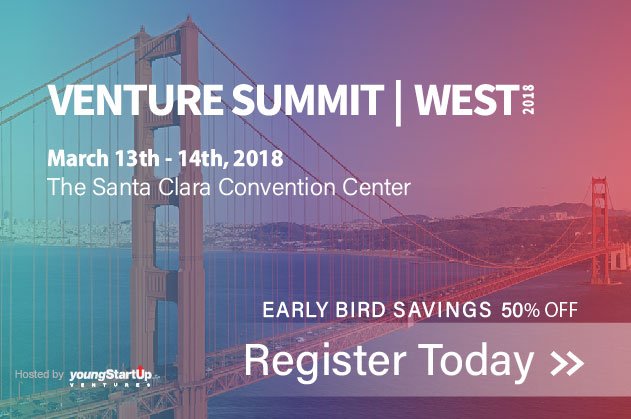 youngStartup's Venture Summits (DISCOUNT PROM CODE: "SEEDVIP") connect the most innovative, promising venture backed, emerging growth and early stage companies with active Investors, Investment bankers, advisors and corporate professionals. youngstartup.com/VSWest/
