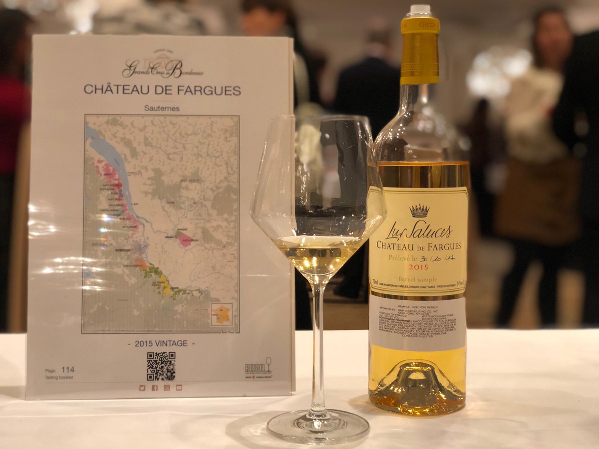 chateau_fargues's tweet photo. First day of the US tour with @ugcbnet . A unique chance for #winelovers to taste #Bordeaux top #wines 2015 vintage. #winetasting #Sauternes #Lur_Saluces #Washington https://t.co/EhfRNOgS9t