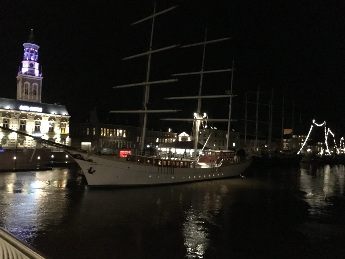 Gelukkig is de #storm weer gaan liggen. Was prima avondje met de <a href="/VOCKampen/">VOCKampen</a> op de <a href="/DeStedemaeght/">Stedemaeght</a> in ons mooie #kampen.