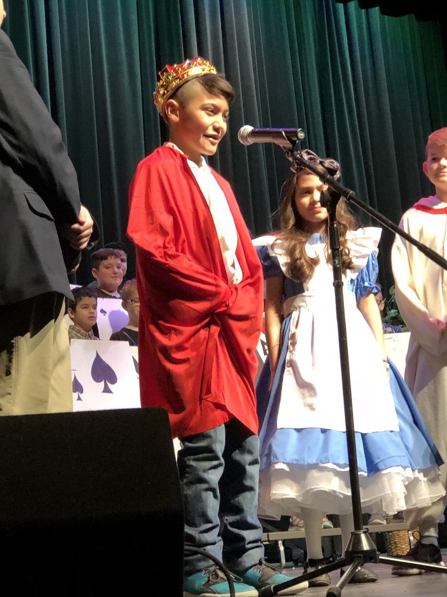 CanadianISD's tweet photo. A few pics from 5th grade musical today.  Mrs. Phenix and her students did an outstanding job! https://t.co/vtvYcbSBQK