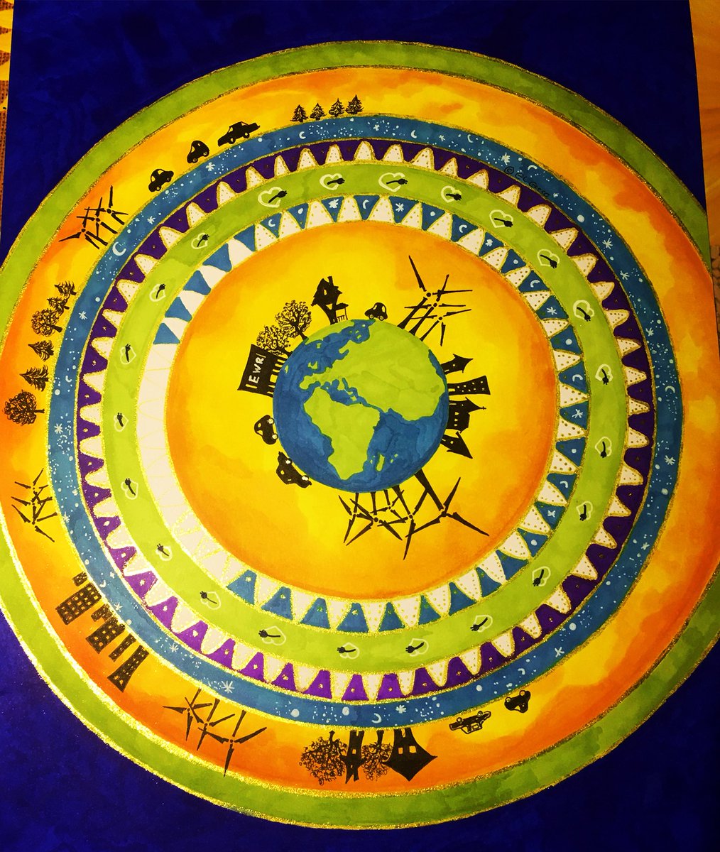 ElCreeco's tweet photo. #art #artist #artwork #fivetotwelve #fünfvorzwölf #drawing #mandalaart #zentangle #zentangleart ##mandala  #time #fineart #wip #doodle #zendoodle #erneuerbareenergie #windräder #klimaschutz #ökostrom #nature #safetheplanet #safethenature #climateprotection #Ewrworms #ewr https://t.co/gtnc0aEXbw