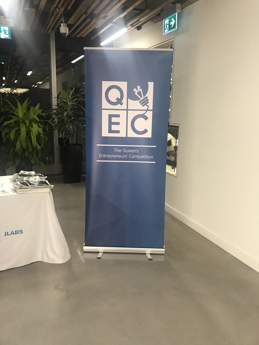 Excited to sponsor the Queen’s Entrepreneur Competition <a href="/JLABS/">JLABS</a> in Toronto #qec30 <a href="/theqec/">The Queen's Entrepreneurs' Competition</a> @Aequitas_NEO <a href="/Jos_Schmitt/">Jos Schmitt</a>