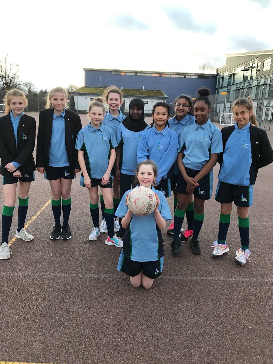 ruisliphighpe's tweet photo. Well done to the Year 7 netball team on a fantastic win this evening against @Oak_Wood_School . Final score 9-2. @ https://t.co/68AqcXGDPq