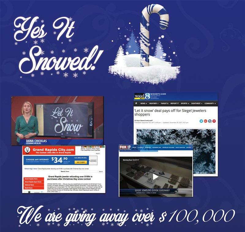 On the fence about running an #InsuredPromotion? Hear <a href="/SiegelJewelers/">Siegel Jewelers</a>' fantastic "Let It Snow" success story! #TMHCCS bit.ly/2DqdP7p