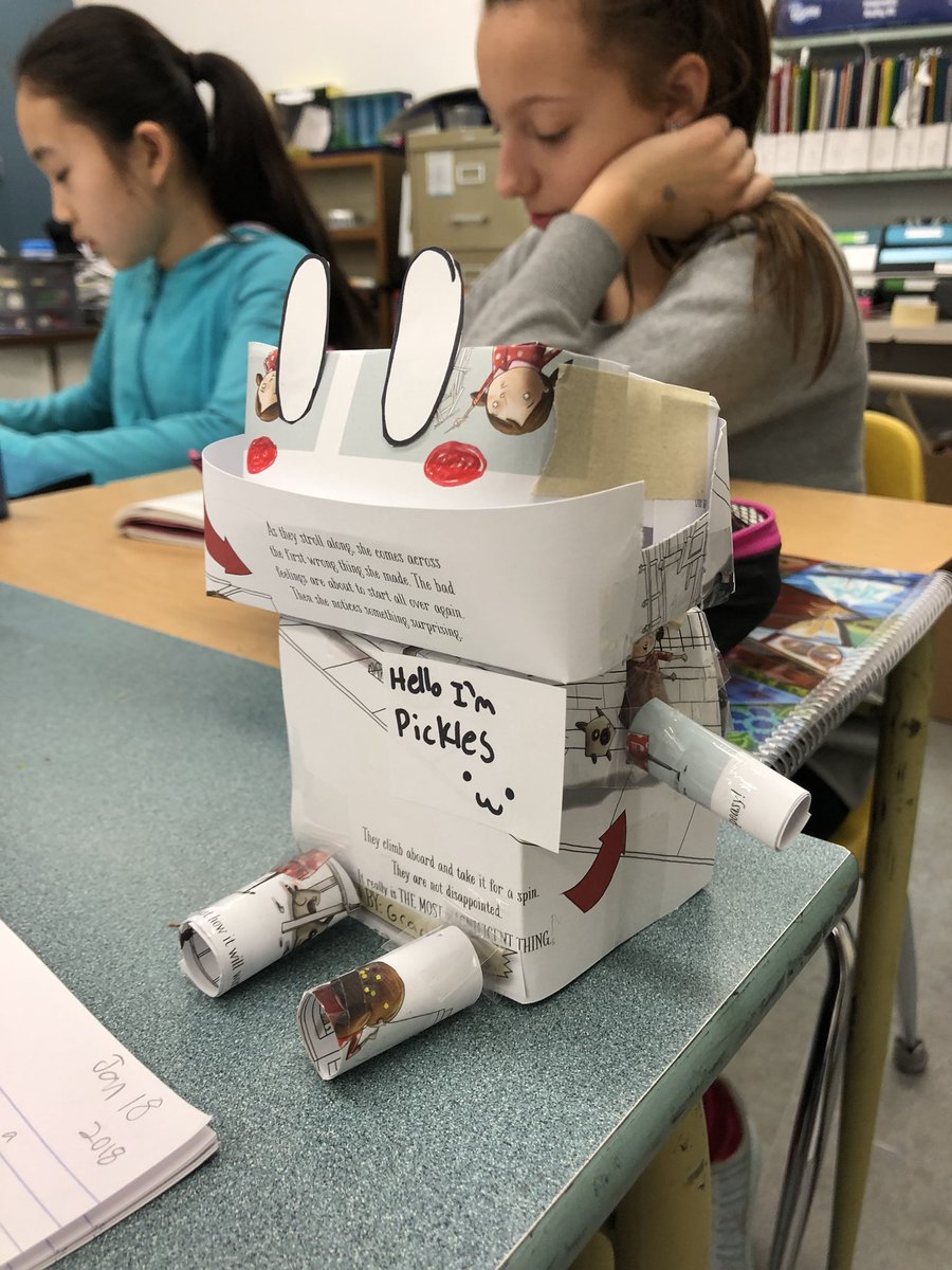 mselkinsLLC's tweet photo. “The Most Magnificent Thing” book-hack at EB! Thanks Mrs. Benson-Mah! So many magnificent creations!! @deltasd37 #deltalearns @ashleyspires #bookhack #STEAM @KidsCanPress https://t.co/ofIYU03EzT