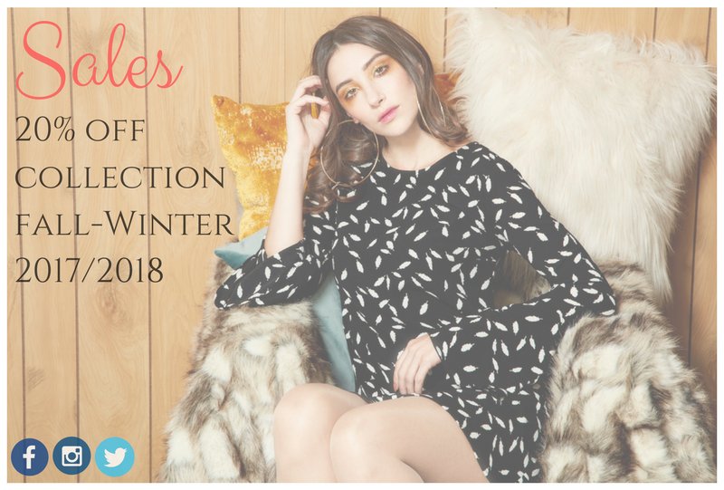 La collection Automne-Hiver 2017-2018 est maintenant soldée à -20% sur notre boutique en ligne. Profitez également de nouvelles réductions sur les collections passées comme la dernière collection Printemps-Été 2017 à -40%. En vigueur dès aujourd'hui! boutique.annie50.com/fr/soldes.html ----