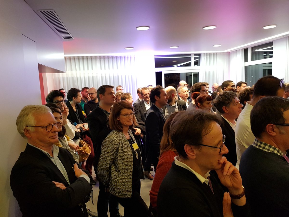FJouron's tweet photo. Premier anniversaire @adn_booster 
Belle fête et heureux d'être partenaire de l'aventure 
#laposte accompagne l'écosystème ligerien dans son accélération et sa dynamique
#grandsgroupes en force avec les #startup https://t.co/tNO9cOupTm