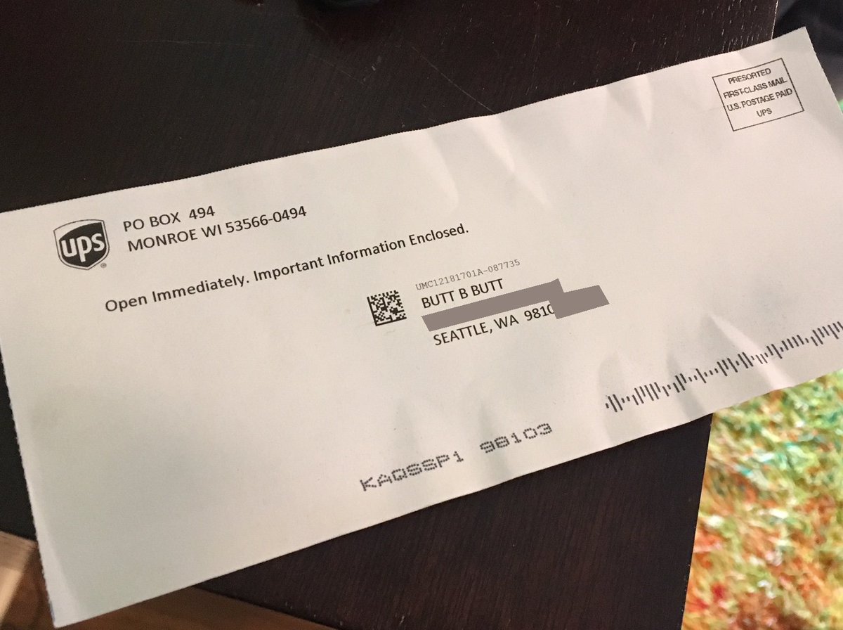 My son put this name on something once and now he gets a lot of