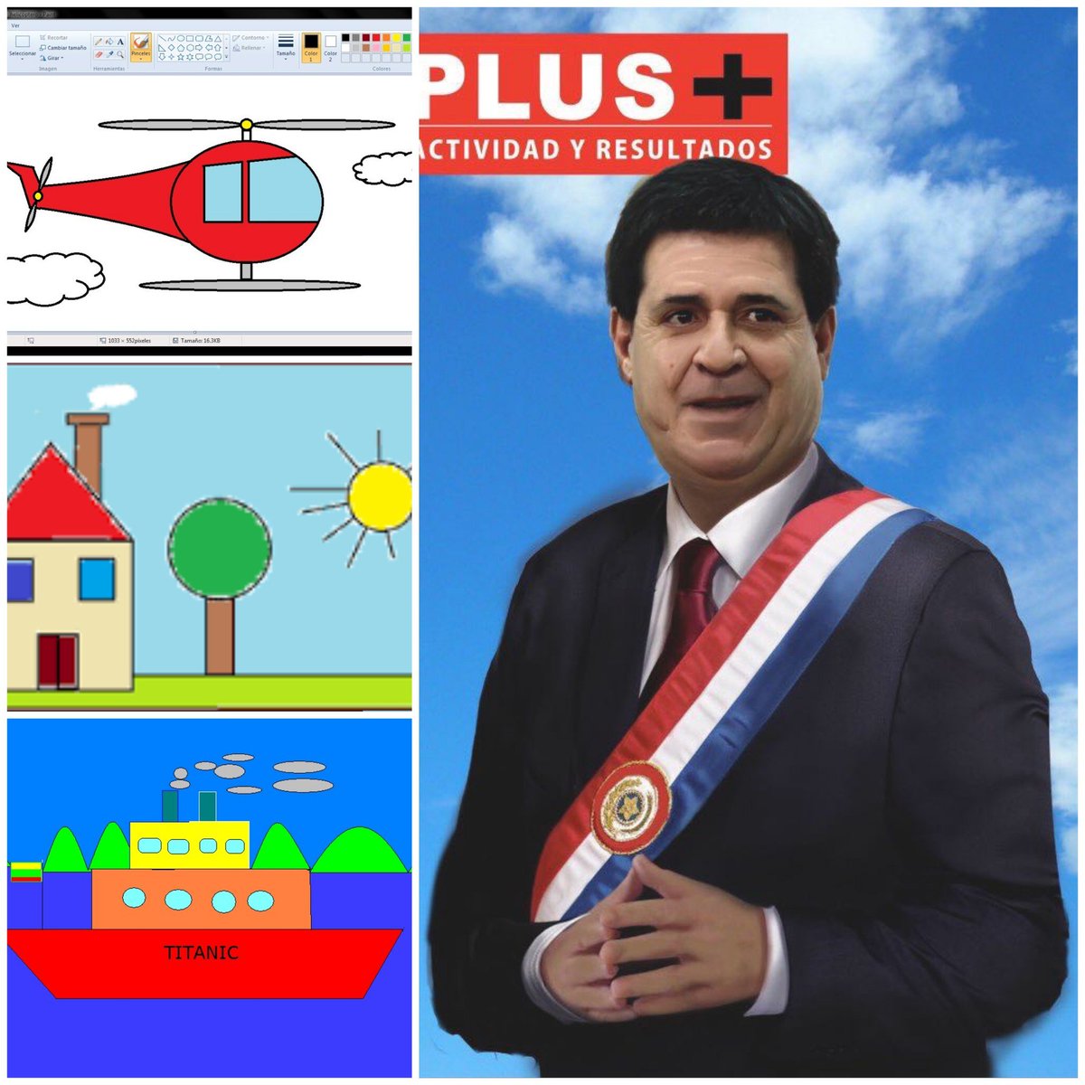 pytu_u's tweet photo. Evidencias de que se sigue utilizando #Paint https://t.co/4eUME5vQmh