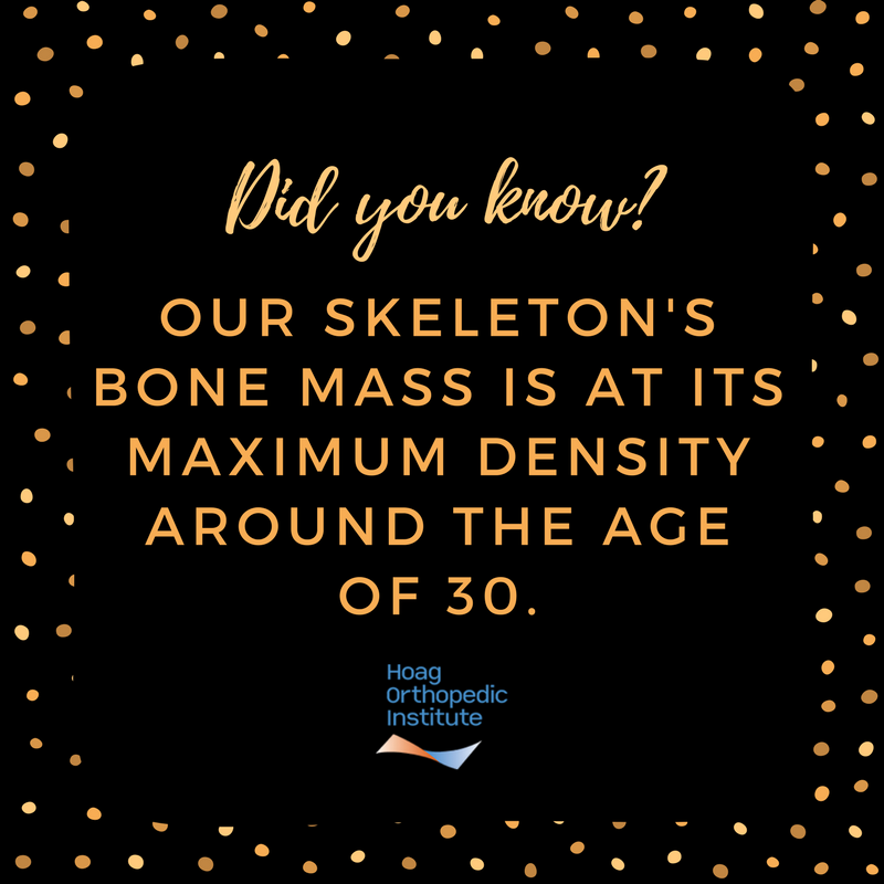 HoagOrthopedic's tweet photo. Did you know? #BoneFact https://t.co/EMrFTyY823