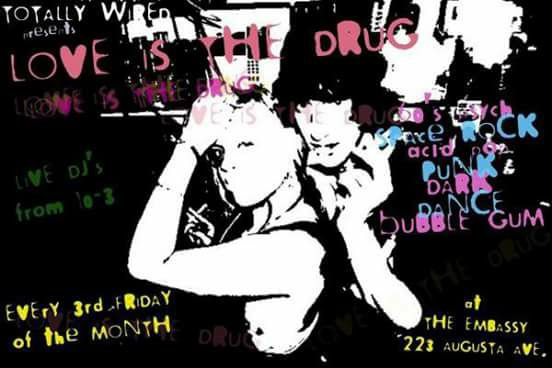 TONIGHT at THE EMBBASSY suspended animation DANCE PARTY. TOTALLY WIREd DJ Richie and Clint. all vinyl. no cover