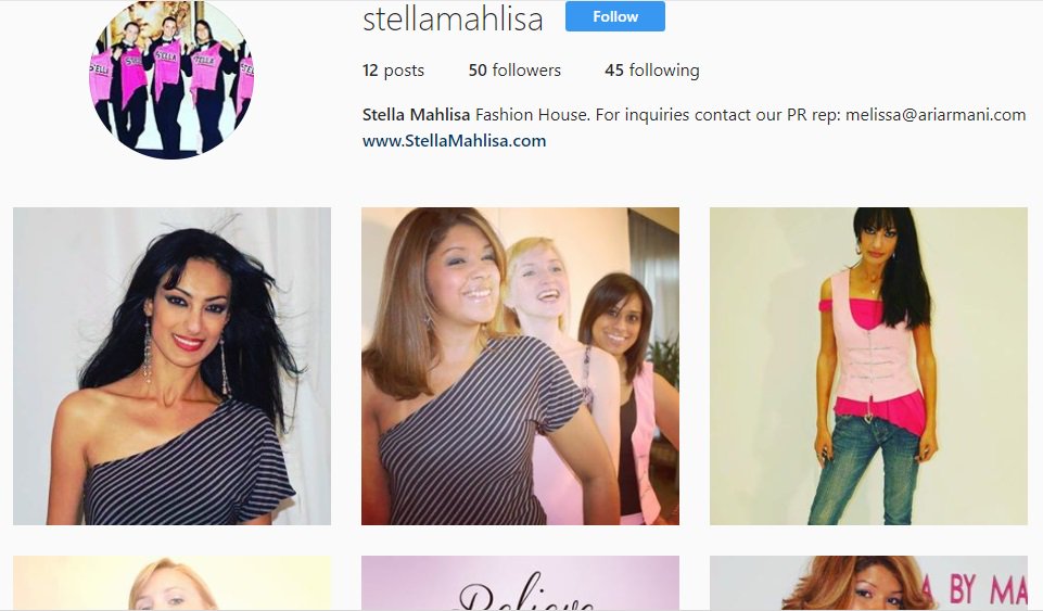 Don't forget to follow us on IG! instagram.com/stellamahlisa