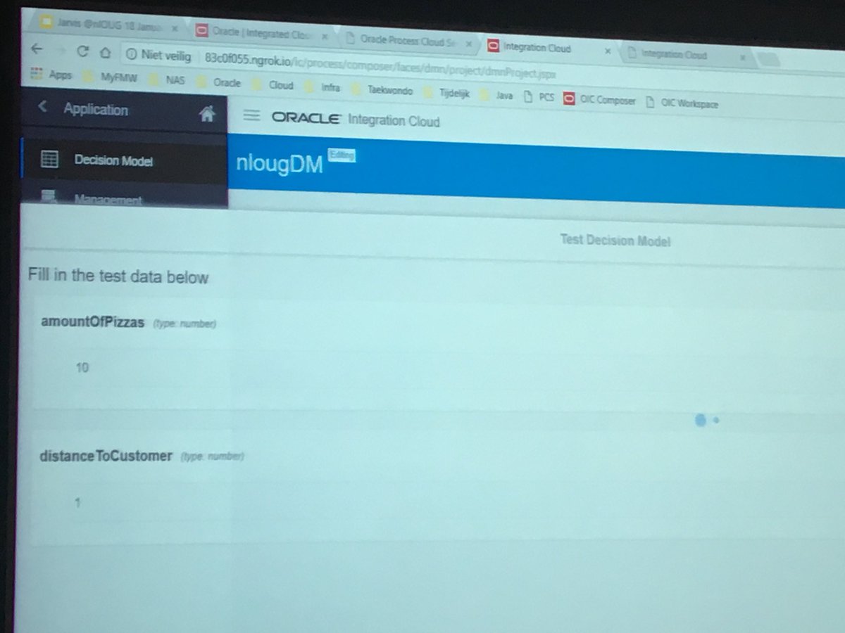 robertvanmolken's tweet image. . @RichardOlrichs demoing decision model in #OraclePCS at @nl_OUG Integration & Process Meetup @soacommunity