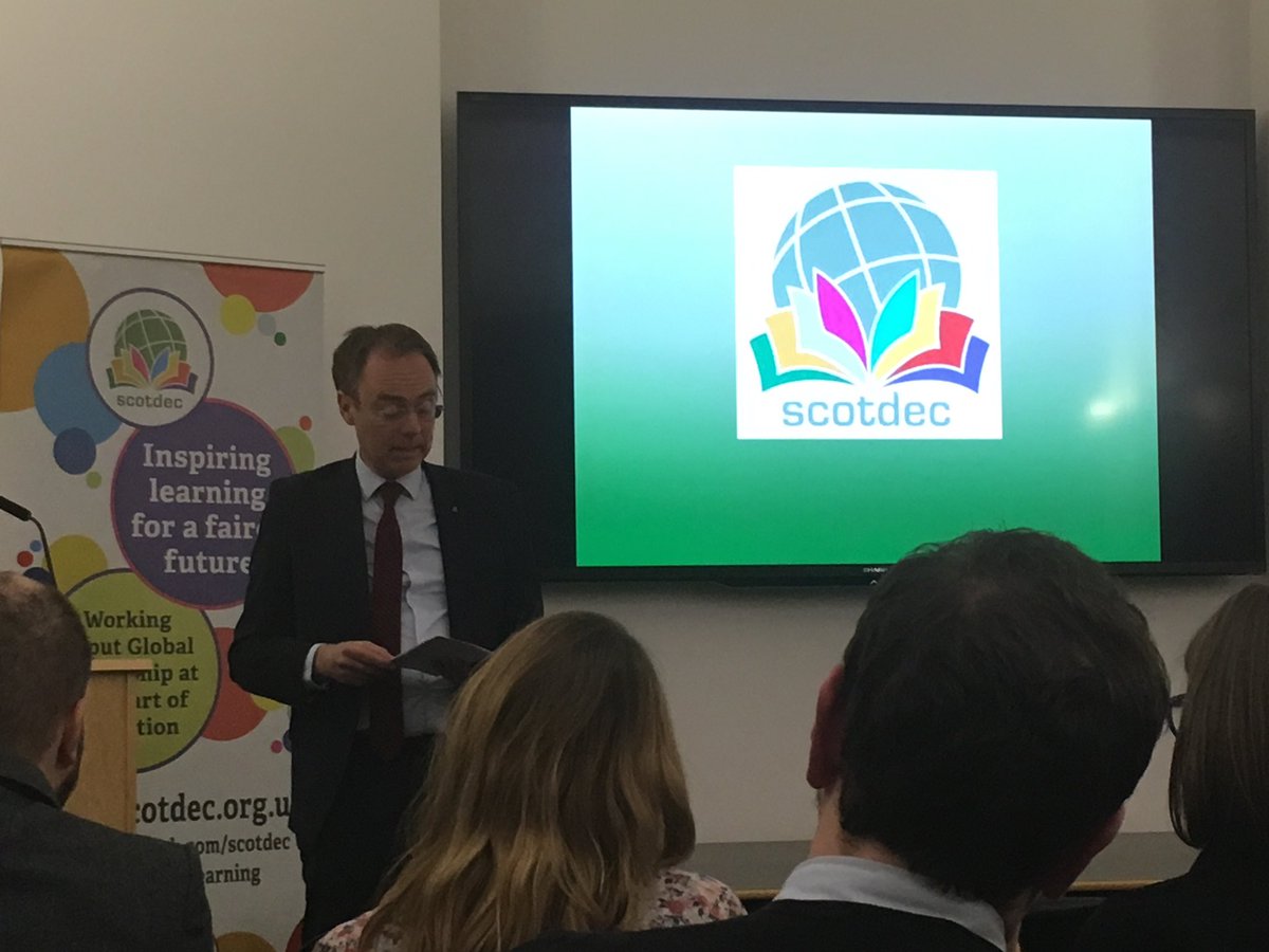 ... and that phrase quoted by Minister for International Development and Europe Dr Alasdair Allan MSP