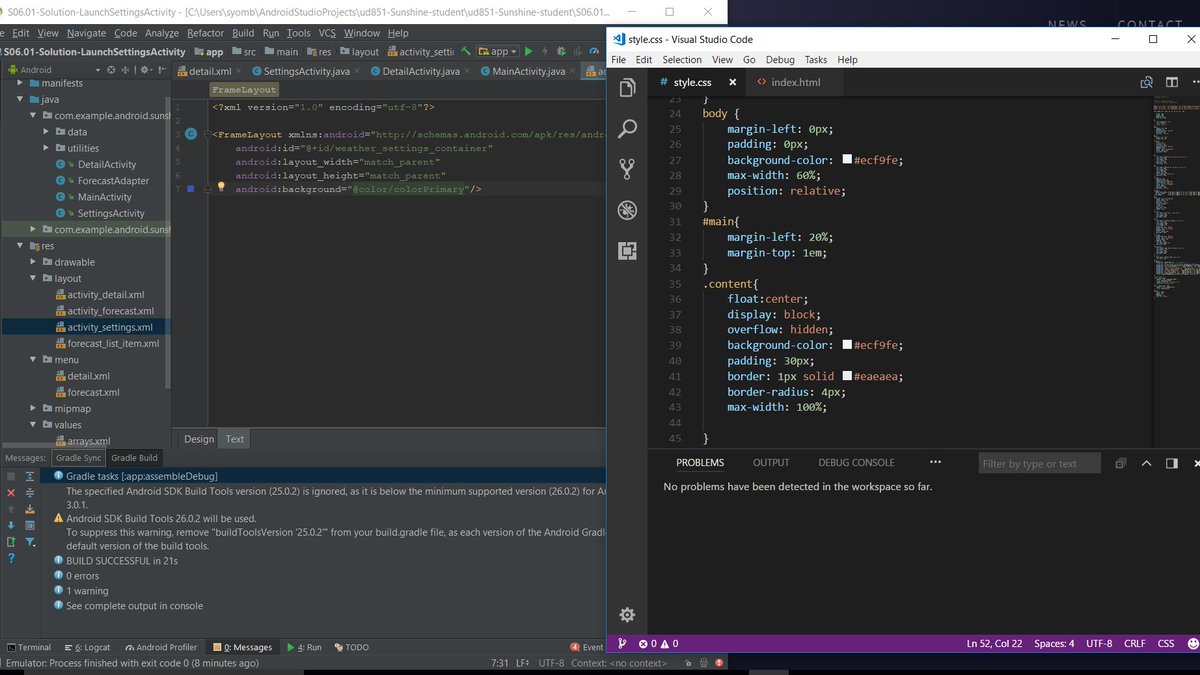 madona_wambua's tweet image. #100DaysOfCode Android Studio and #VisualCode #GrowWithGoogle