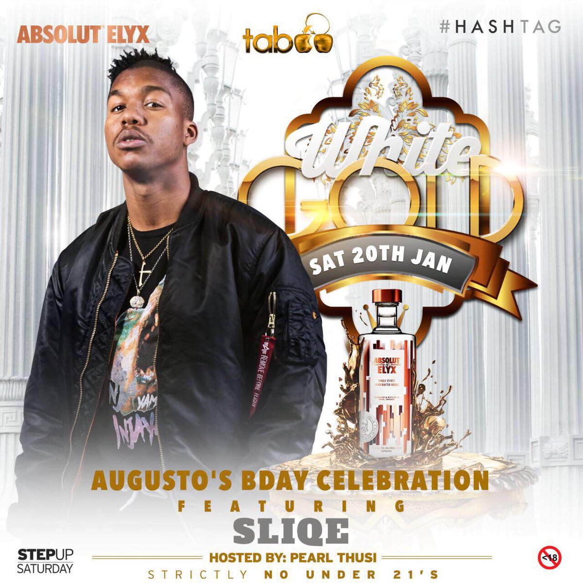 TheMobSquad_SA's tweet photo. #TasteOfWhiteGold #WhiteGold2018  what more can you ask for? @Augustolatinova @TeamAugustoP @Taboo_jhb https://t.co/KIUNO5ShRe