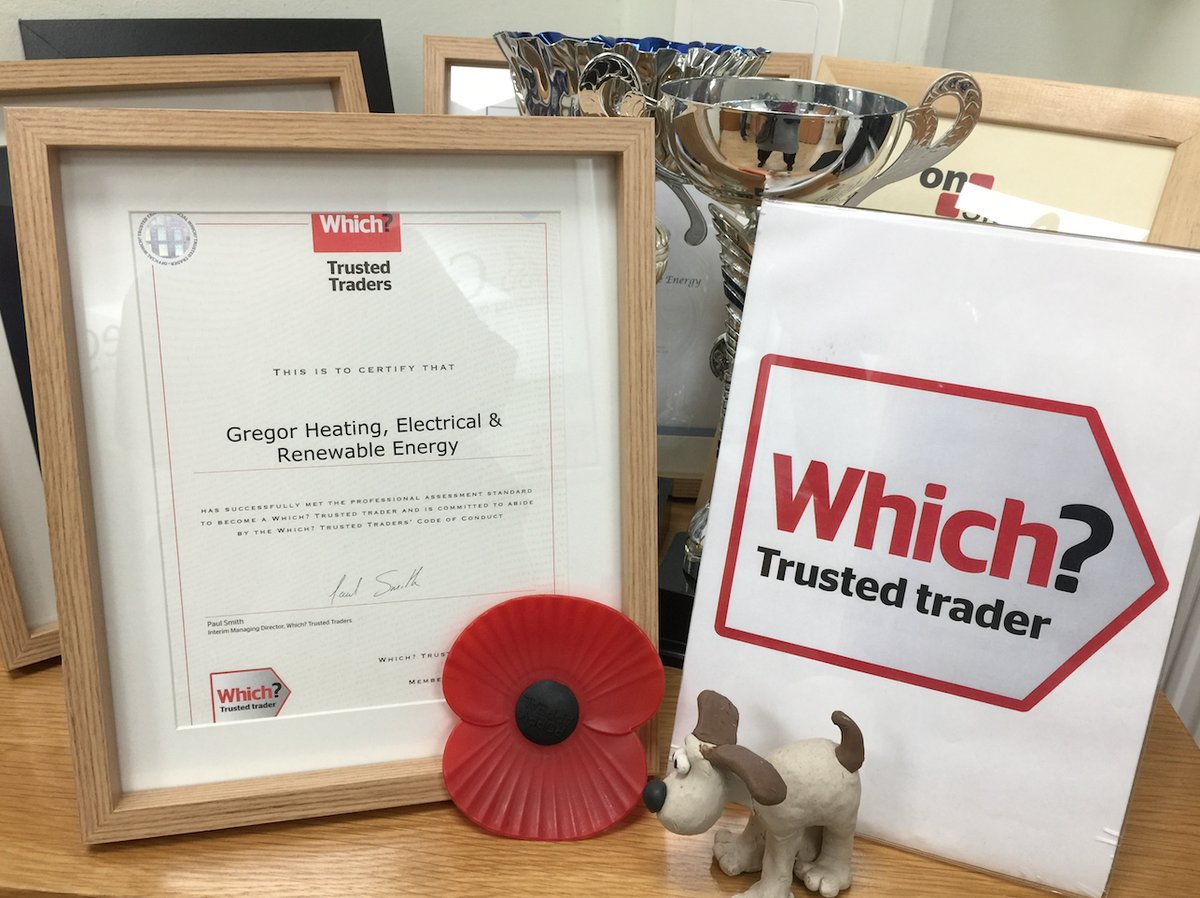 Great to see such pride in the endorsement from Gregor Heating 👍

And Gromit making an appearance is always welcome!