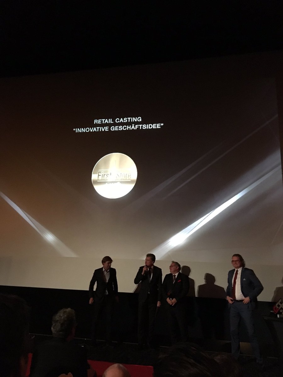 KerstenPeter2's tweet photo. #Gcsc - 6. europäischer #Innovationspreis #Handel 1. Platz geht an #store2be (Vermarktung von Mallflächen) und #firststore by #alexa (retail casting) https://t.co/uxQQGoynJj