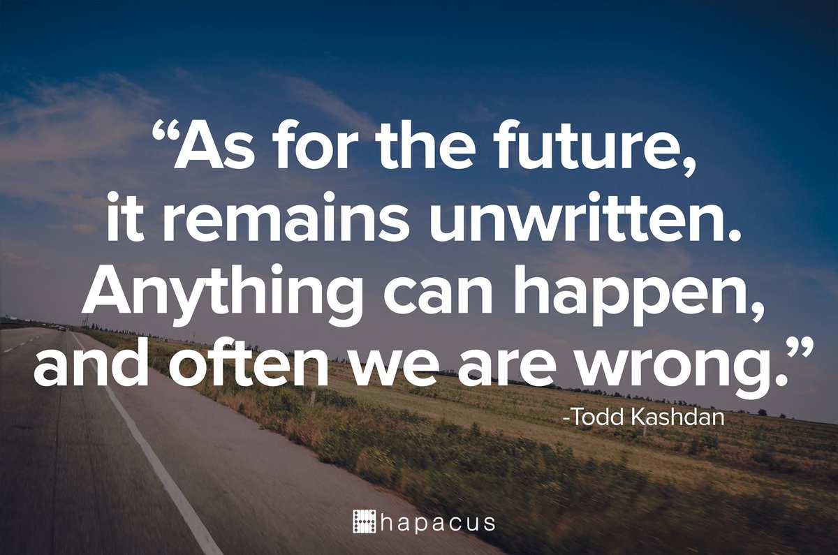hapacusproject's tweet photo. Live in the present and be comfortable with the unknow-ability of the future! https://t.co/Ix6wzfa4rU
