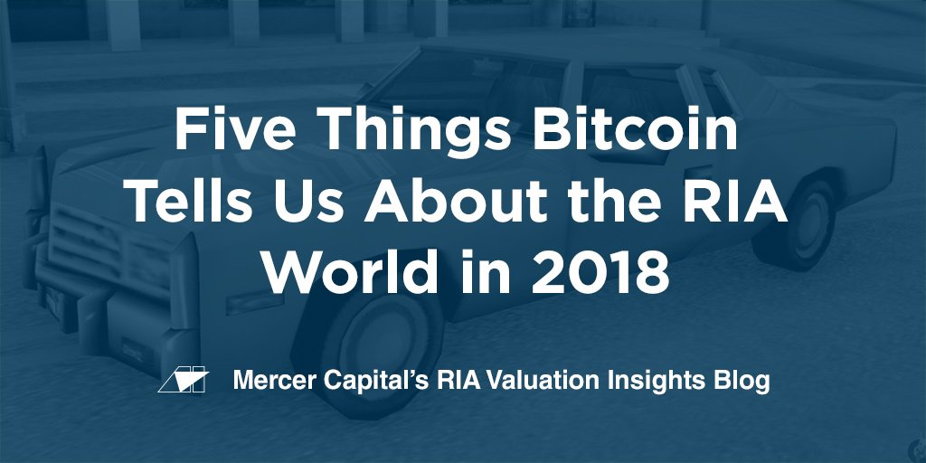 MercerFinTech's tweet photo. 5 things #bitcoin tells us about the RIA world in 2018 | 2. Traders want their revenue share | https://t.co/0n9ZAIjhoH https://t.co/KIO1F0Qecn