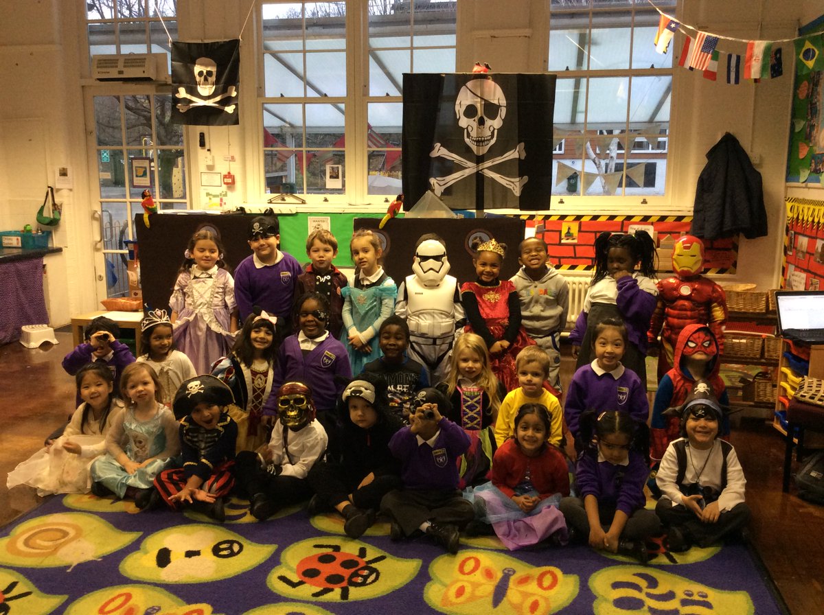 HPA_Philip_Lane's tweet image. Leon class looked simply terrific on WOW day! We dressed up according to our new theme: The Fantastic World of Storytelling! Here we all are, posing in front of our new pirate ship. Thank you everyone who helped us dress up in such terrific
costumes! #HPAPLLeon #WOWday