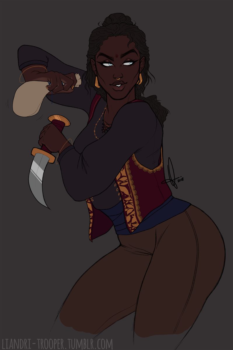 LiandriTrooper's tweet photo. Outfit 1: Desert Rose 🌺 A casual Redguard/Khajiit outfit for Sithendra, to walk inconspicuously in the busiest markets and help others get rid of any excess gold in their pockets - but with style! 🤭 @TESOnline #art #fanart #teso https://t.co/oFFxNX7Wls